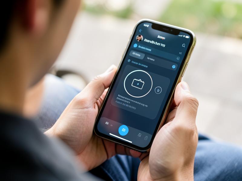 A person checking a digital wallet on a phone